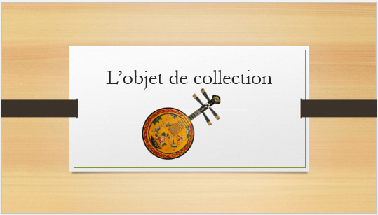 You are currently viewing L’objet de collection